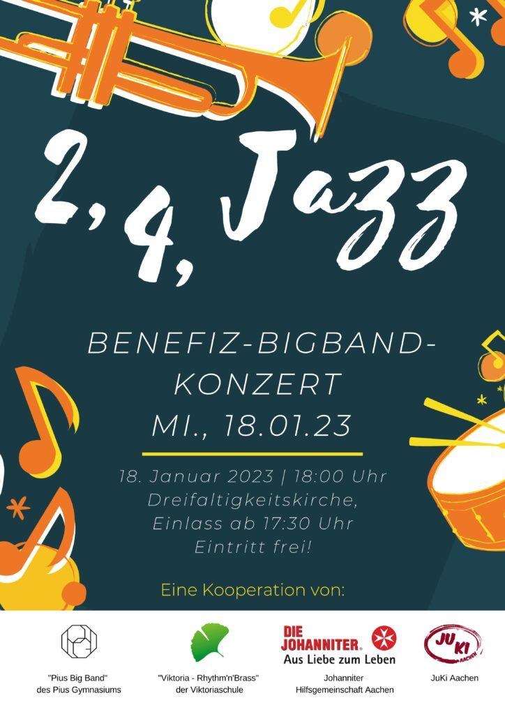 BigBand Konzert Plakat 230118