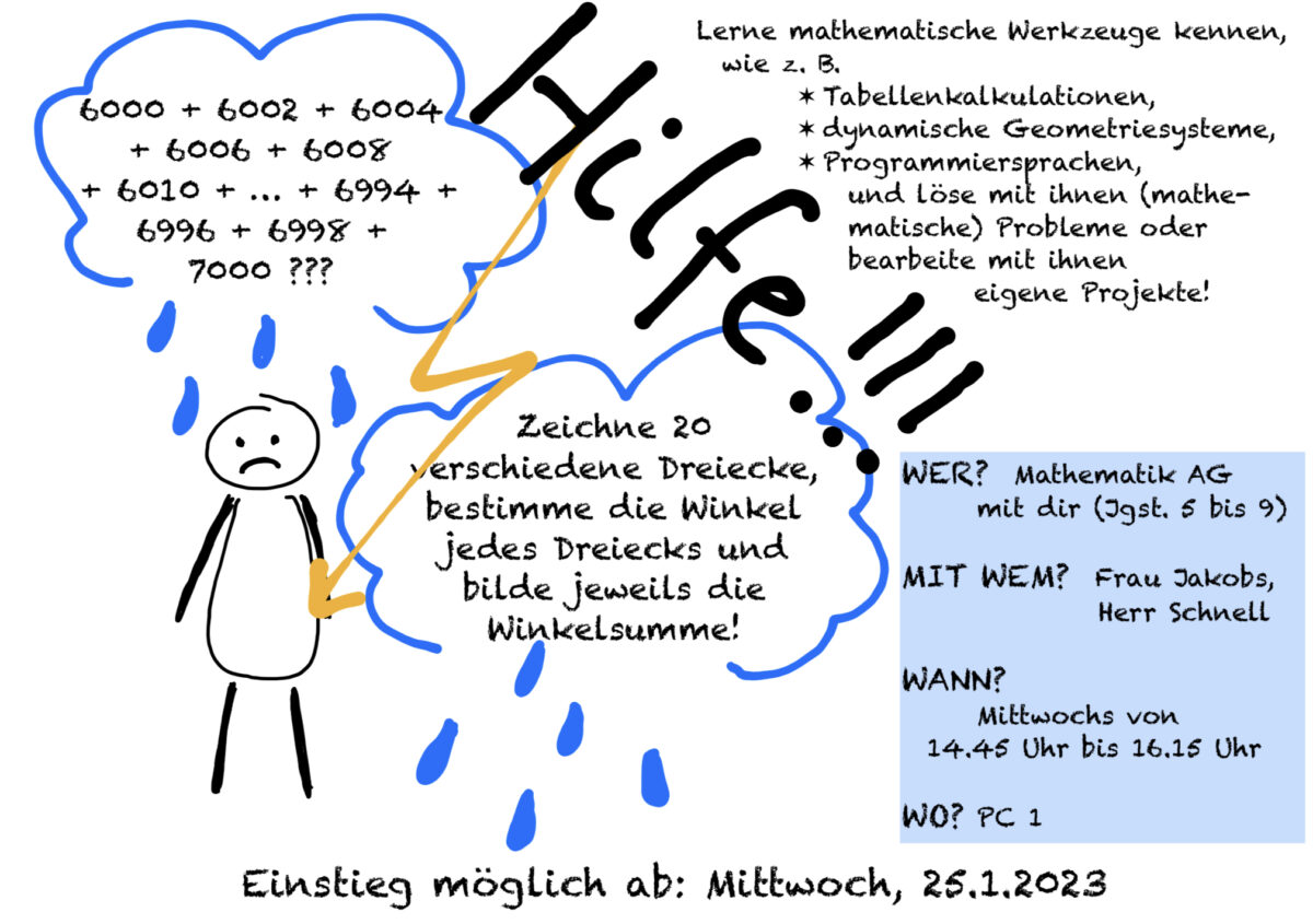 20230118 Flyer zur Mathematik-AG