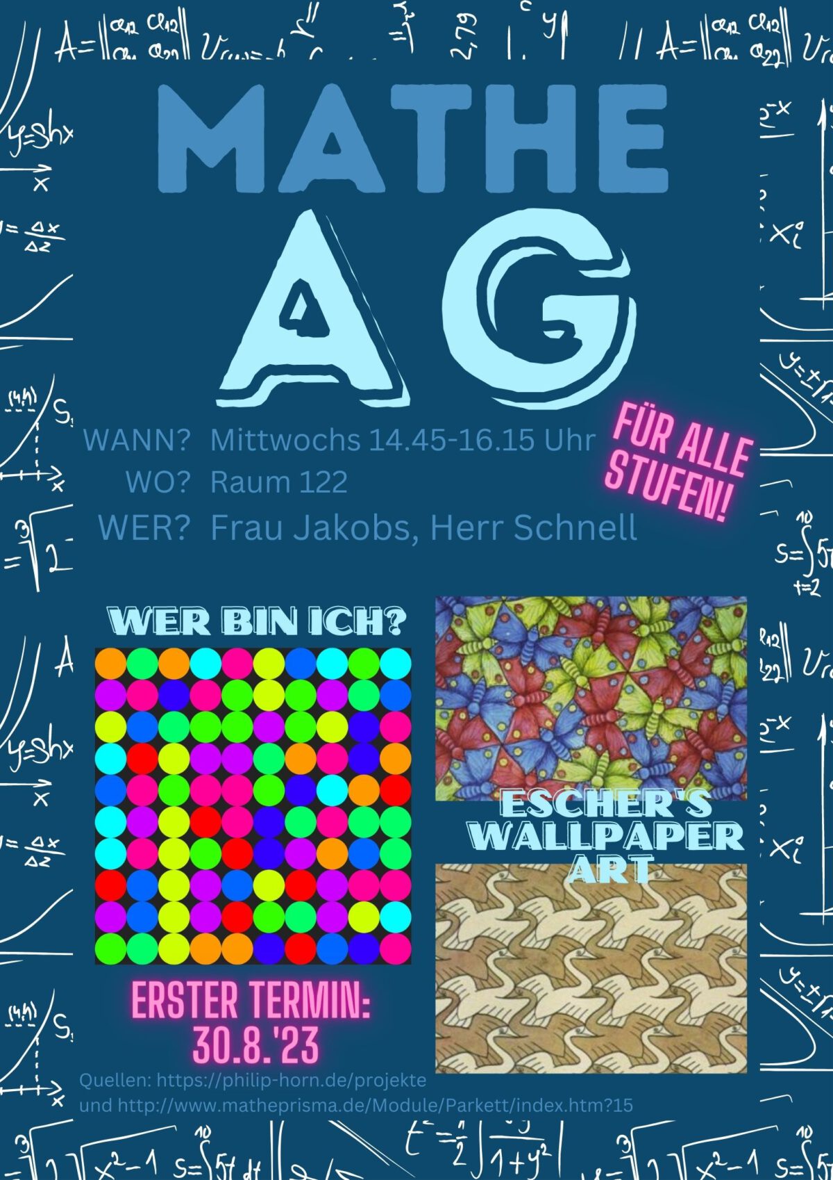 Mathe-AG, Aug 2023