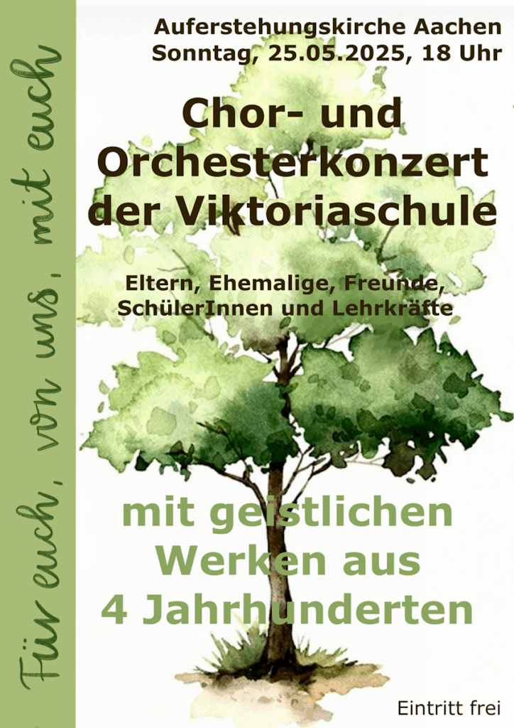 Einladungsplakat Konzert 20250525