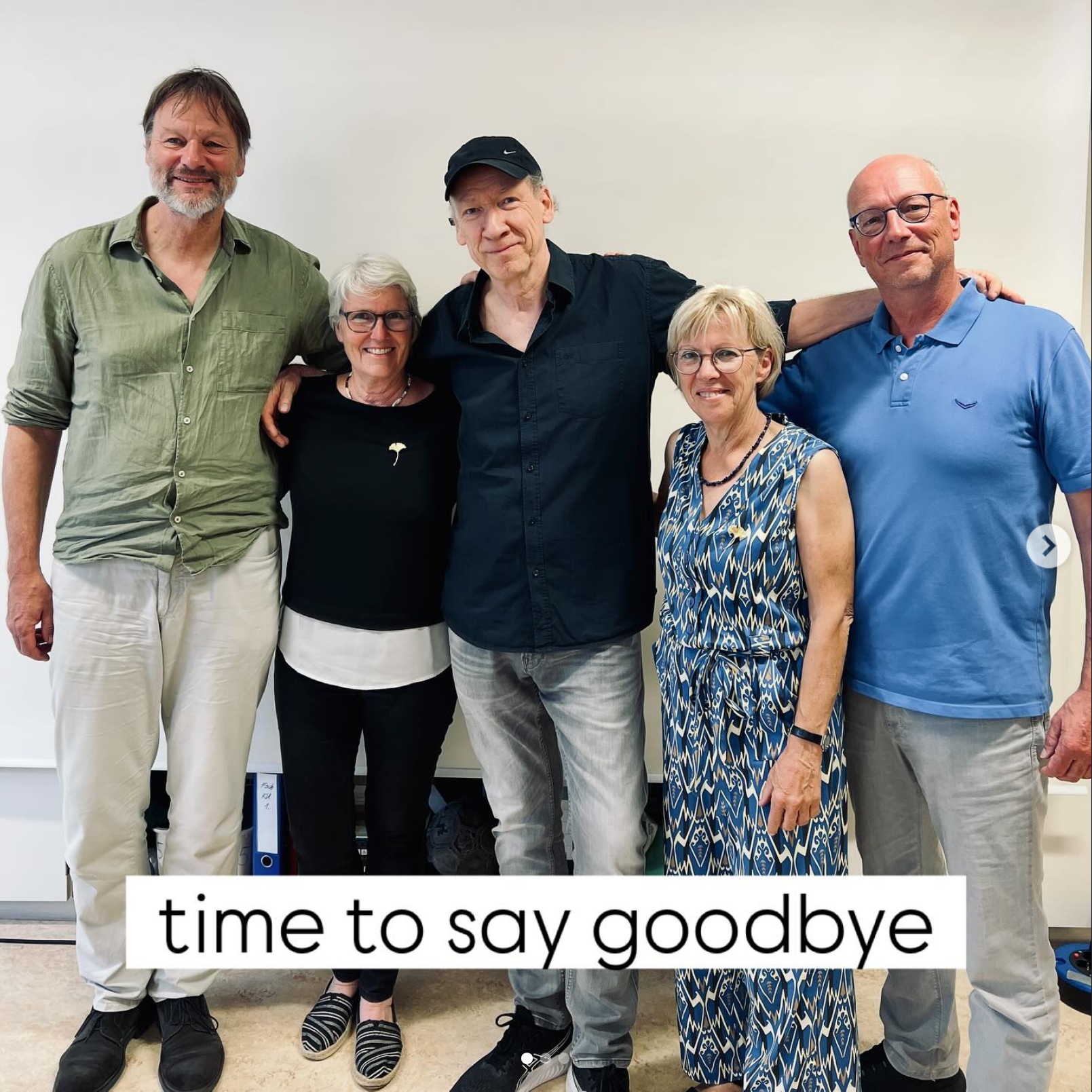 Time To Say Goodbye - Instagram
