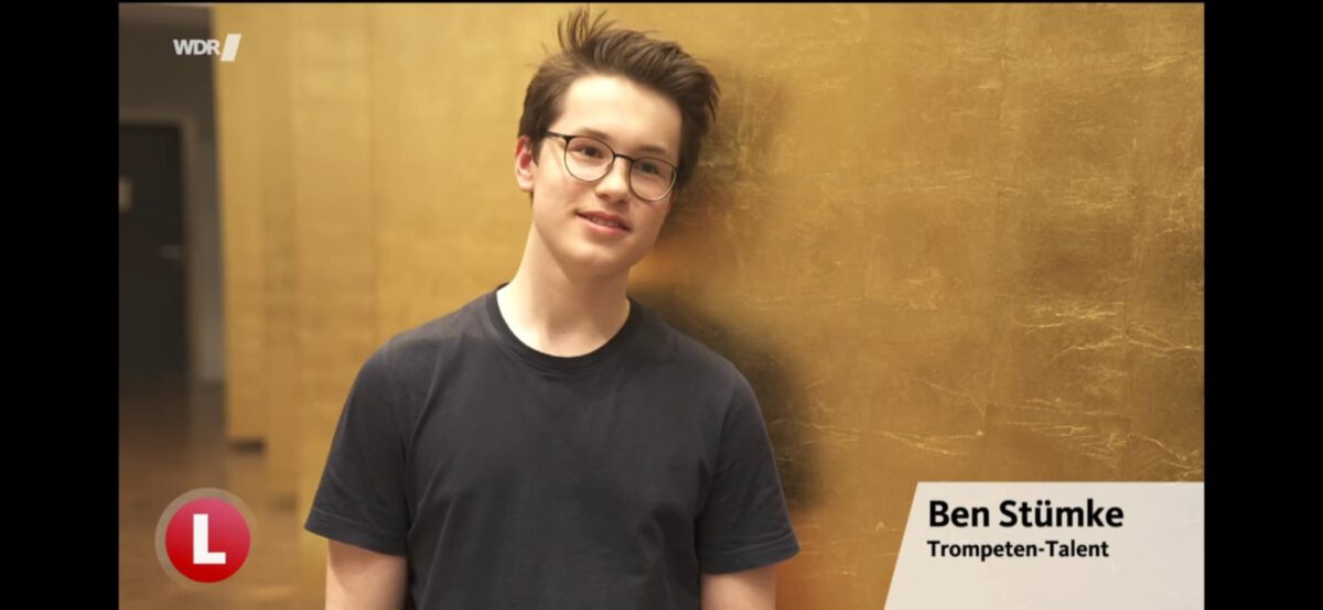 Ben Stümke - Foto aus dem Fernsehbeitrag Aktuelle Stunde