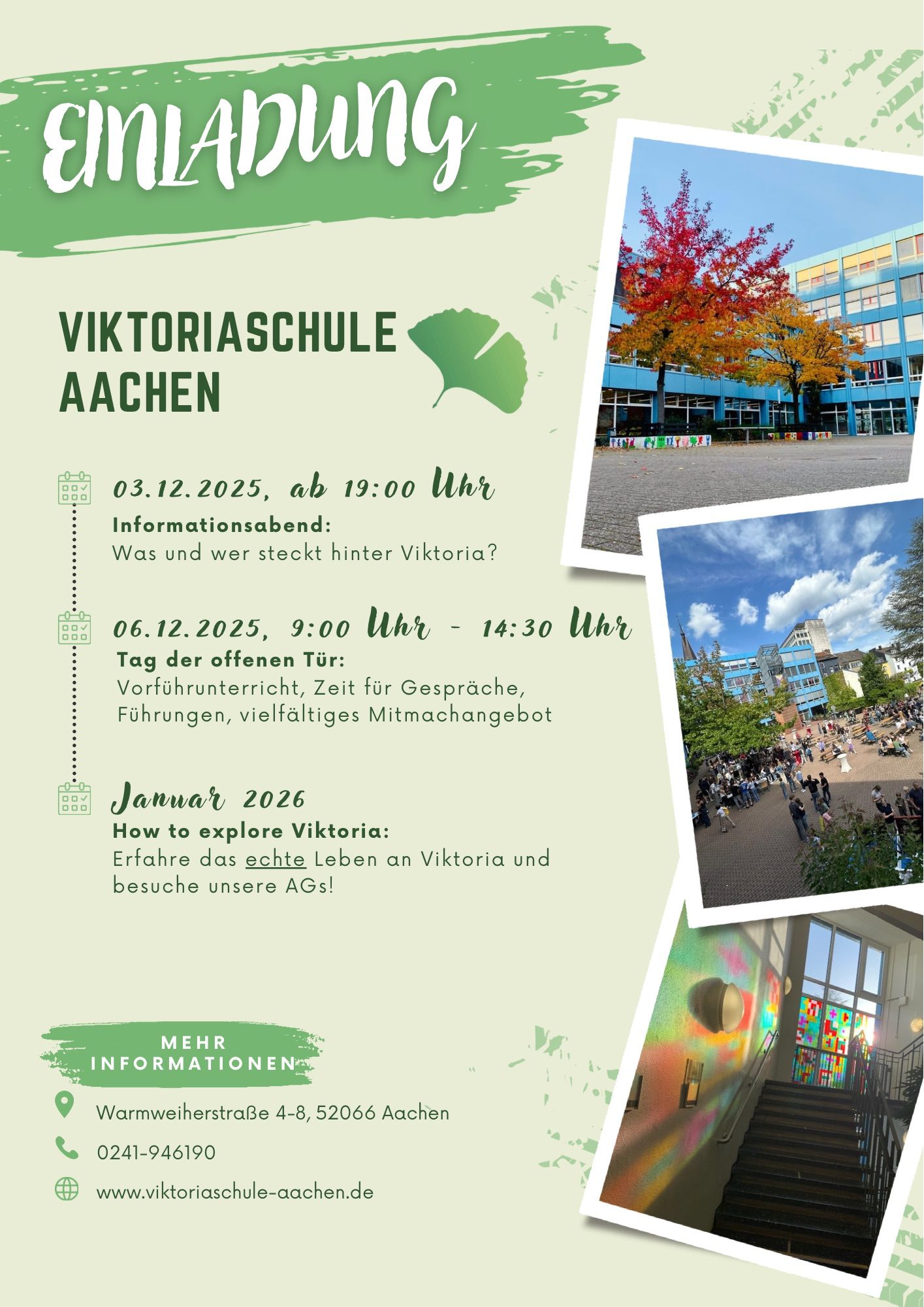 Flyer Einladung Informationsveranstaltungen 2025_26