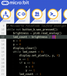 IF-9-2c_Microbit Python-Editor Fotodiode